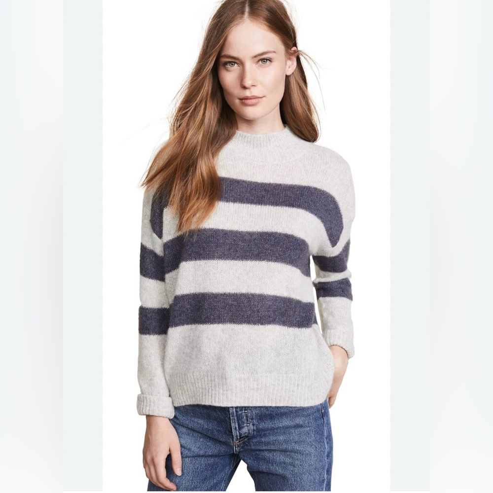 Rails Striped Cashmere & Silk Sweater